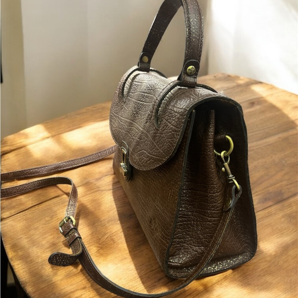 Patricia Nash Stintino Satchel-Textured